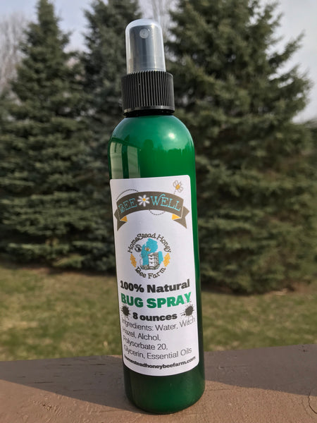 100% Natural Michigan Made Bug Spray 8 oz